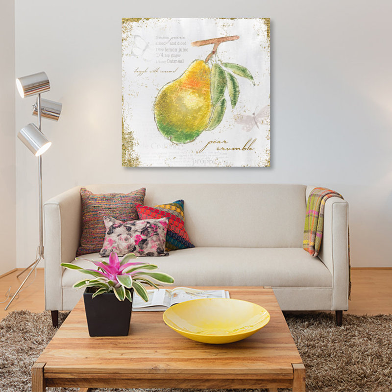 « jardin trésors iii », impression sur toile, H 26 po x l 26 po x P 1,5 po, Pas de tapis, Toile tendue