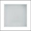Table basse moderne carrée avec lumières DEL et plateau en verre givré-571995971