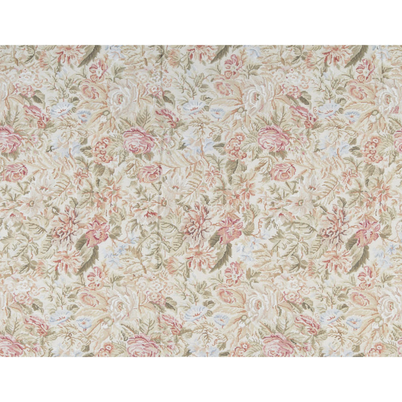 Wool Floral Area Rug
