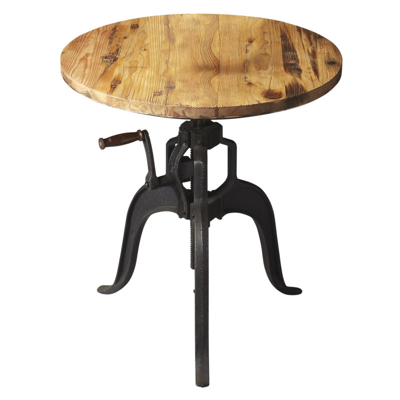 Albert Metal & Wood 30"W Hall/Pub Table