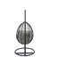 Chaise suspendue en tissu et osier -1383107334-1383107329