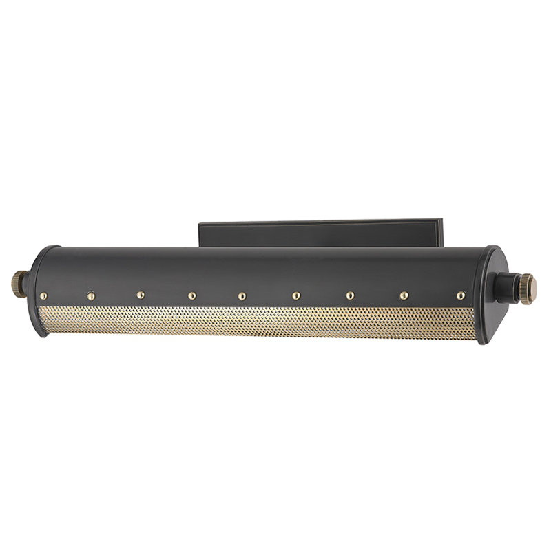 Gaines 2 Light Picture Light, Aged Old Bronze
