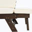 Lit de jour simple en bois massif