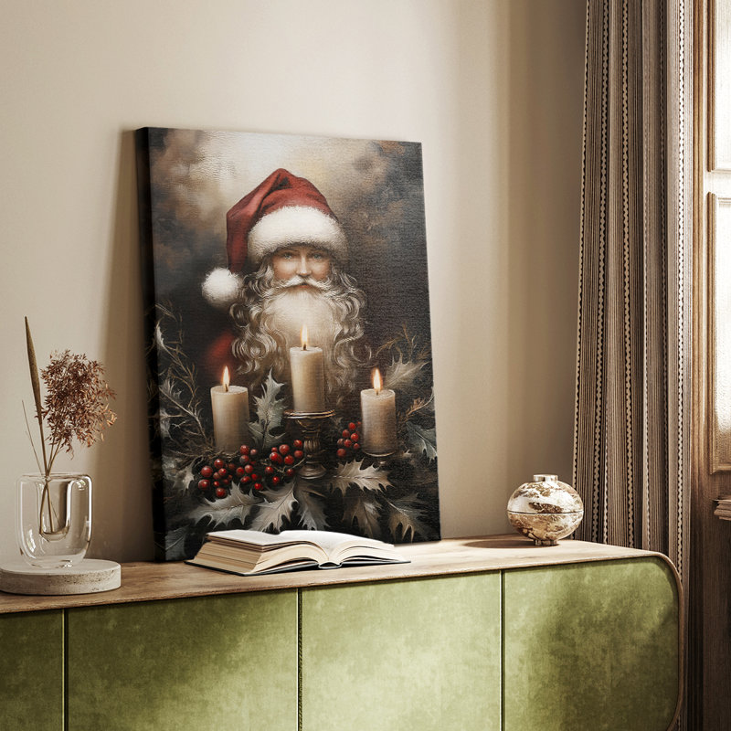 Art des Fêtes de Noël - série 2-LXII - galerie sur mesure, H 18 po x l 12 po