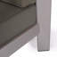 Causeuse d'extérieur luxueuse avec structure en aluminium durable et siège profond pour une détente confortable sur le patio