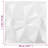 12 Piece Ambon 50cm x 50cm 3D Embossed Matte Wallpaper Tile-733713582