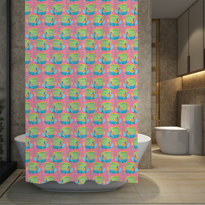 Rideau de douche simple Aule, H 93 po x l 70 po