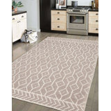 Tapis brun Sienna 4 pi 11 po x 8 pi