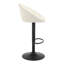 Swivel Upholstered Adjustable Height Bar Stool-366298666-458479947