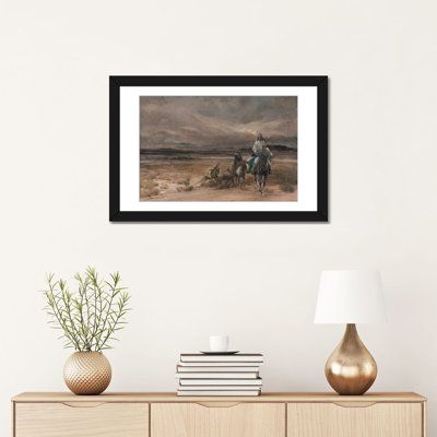 «Riders In The Storm» par Ernest Chiriacka, impression sur toile tendue