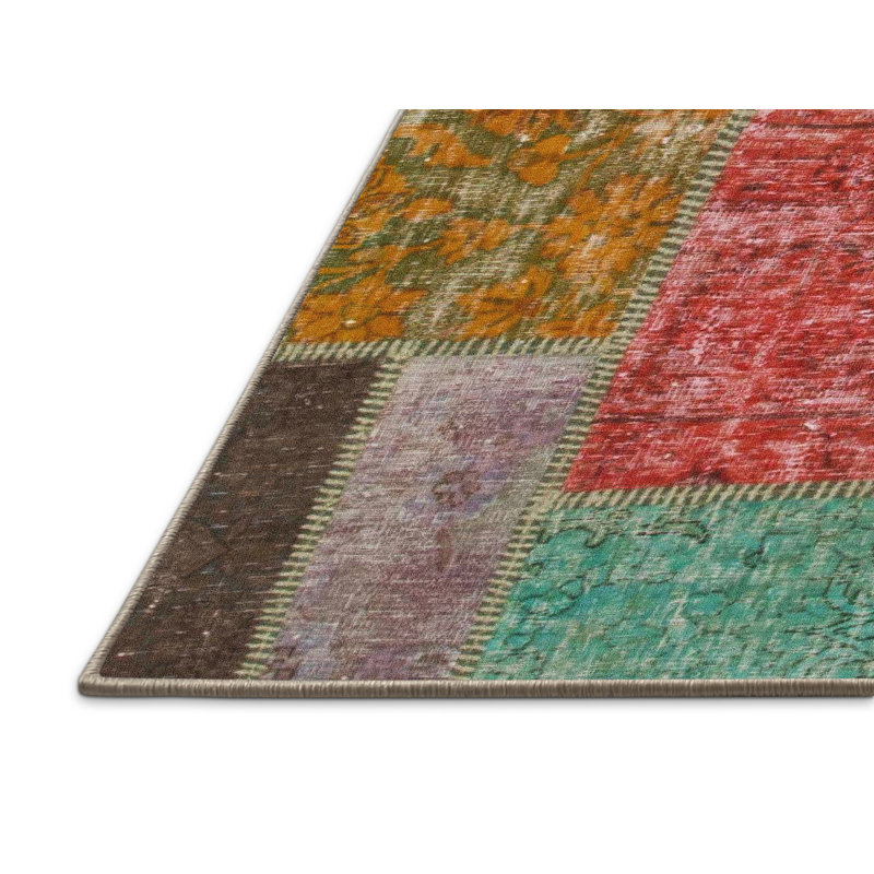 Abstract Indoor Rug, Rectangle 8' x 10'