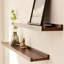 Tablette murale flottante en bois massif-1792953114