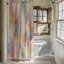 Rideau de douche standard 1 pièce Pastel Splash-867586919
