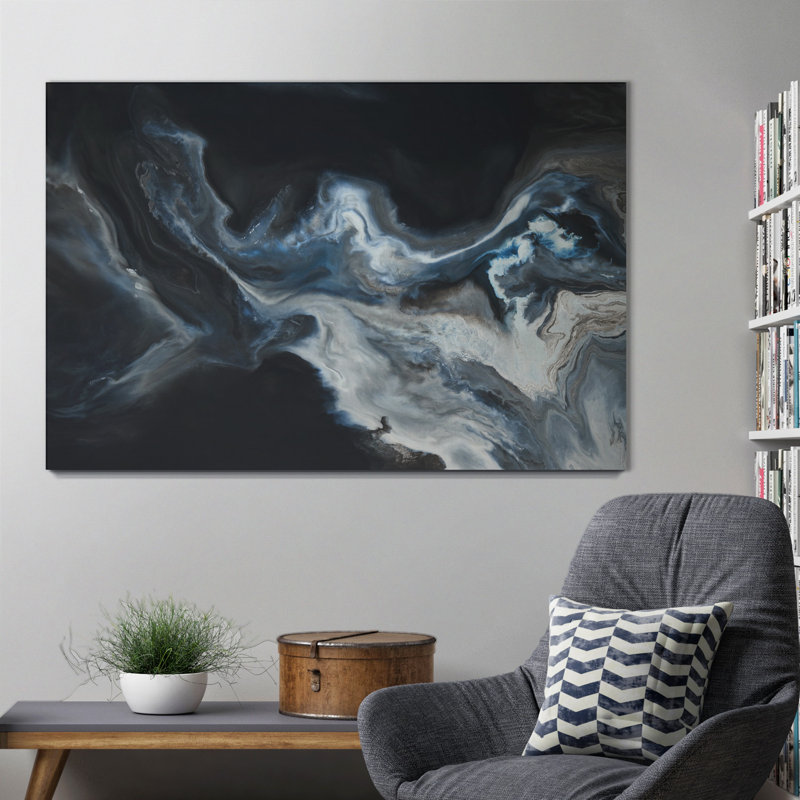 Marbre - reproduction sur toile tendue, H 12 po x l 8 po x P 1 po