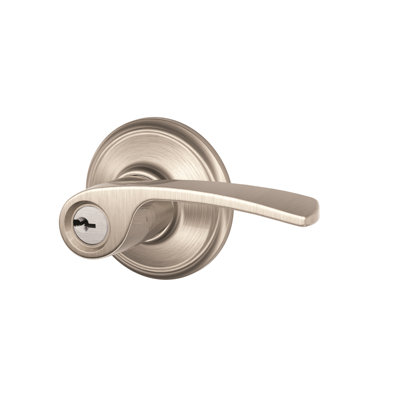 F Series Merano Key Entry Leverset with Round Rosette
