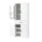 Bathroom Storage Solution: Tall White Cabinet With Drawer For Versatile Arrangements