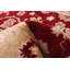Tapis rouge foncé 3 pi 0 po x 5 pi 1 po Peshawar Oushak