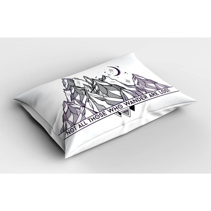 Mountain Polyester Sham Set, Twin