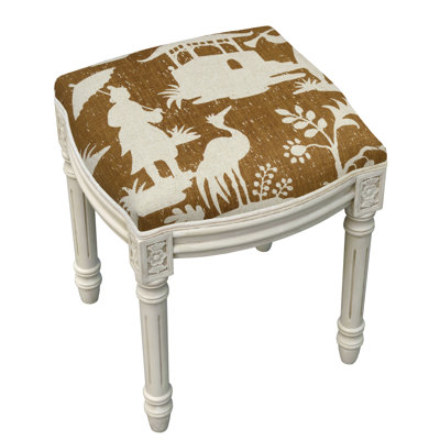Artic Solid Wood Accent Stool