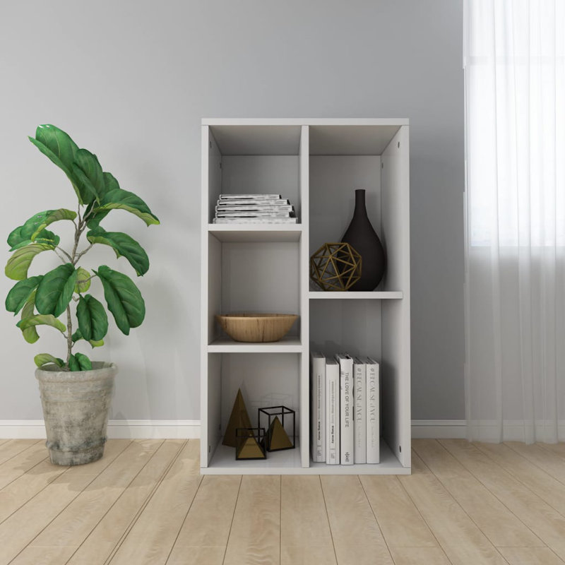 Haydon 203.2cm H x 127cm W Bookcase, White