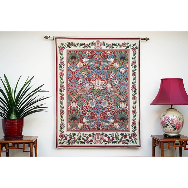 Strawberry by William Morris Wall Hanging