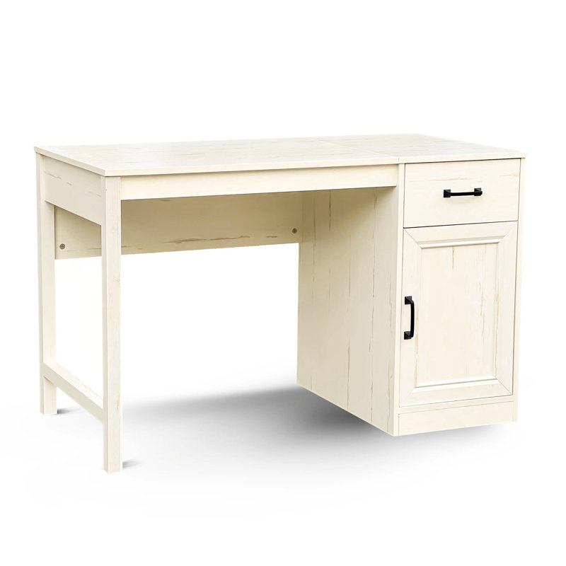 Bureau réversible 47 po Hitchin, Blanc antique