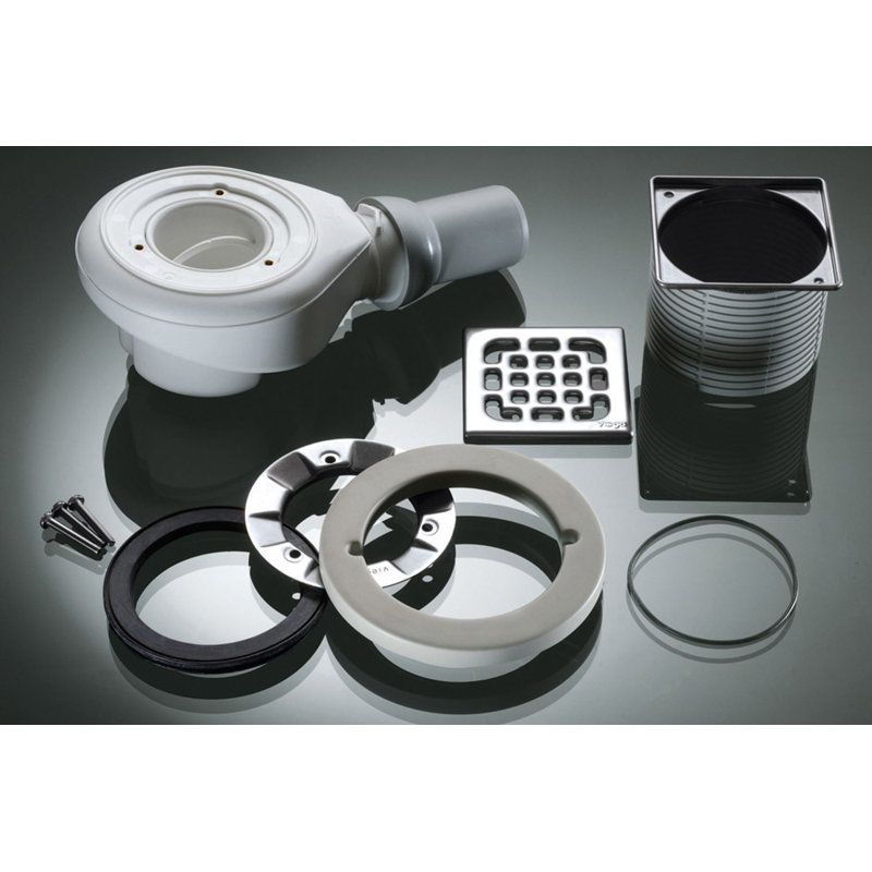  Horizontal Drain Kit Shower Waste