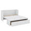 Grand lit escamotable avec port USB et tiroir