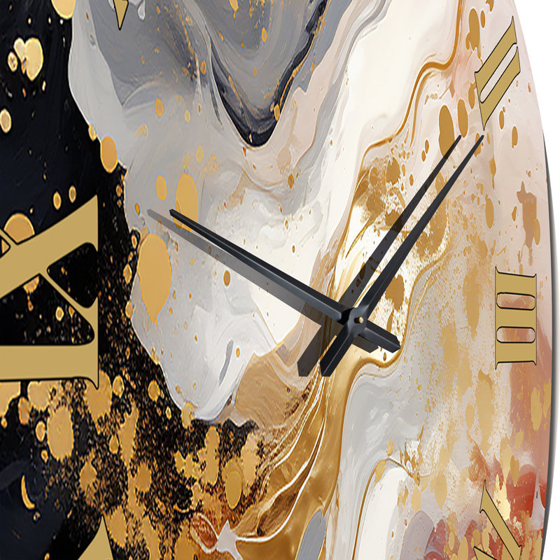 Horloge murale rose, Moyenne