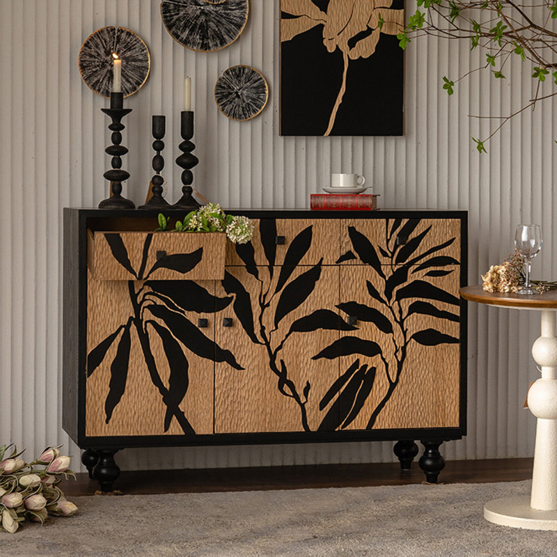 Armoire d'entrée en bois massif Americana