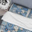 Blue Tiles Patchwork - Ensemble de housse de couette à motif-776143188