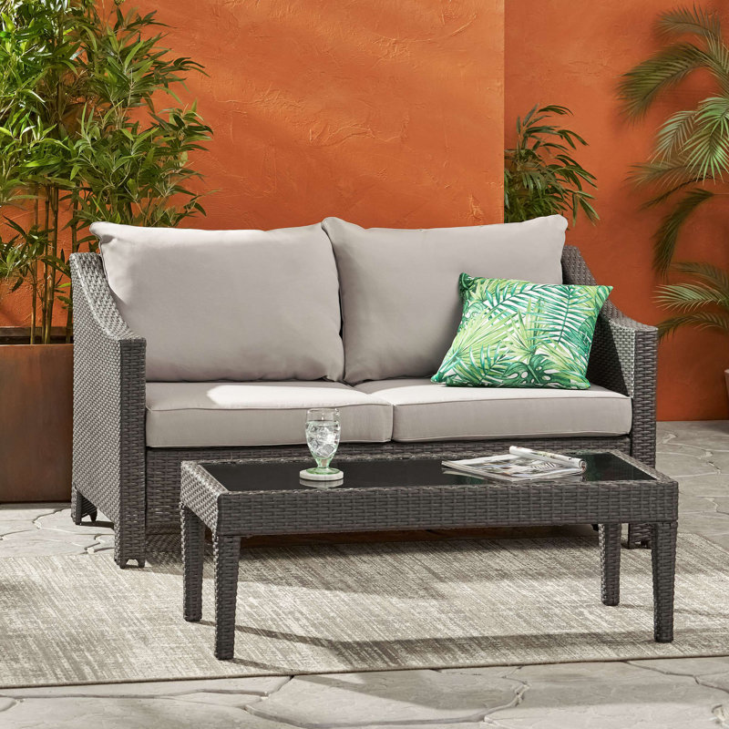 ANTIBES LOVESEAT & TABLE