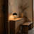 12" Natural Stone Table Lamp with 3 G9 Bulbs