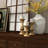 Mango Wood Turned Style Pillar Candle Holders-2134611361