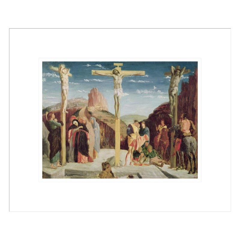 Calvaire d'après une peinture d'Andrea Mantegna (1431-1506) (huile sur toile) par Edgar Degas, impression giclée encadrée