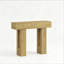 Console rustique peu encombrante