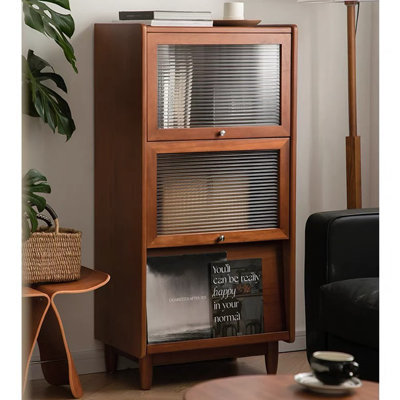Nordic style home small bookcase