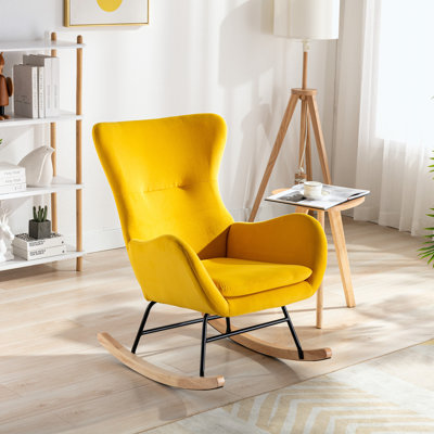 Fauteuil à bascule Teddy
