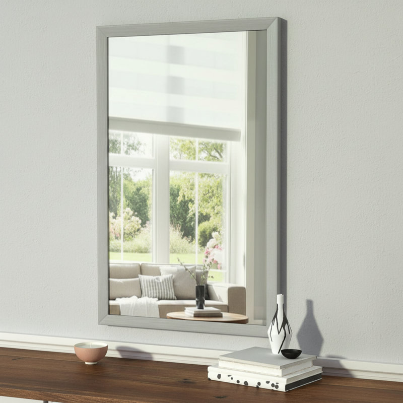 Miroir mural standard standard plaqué nickel