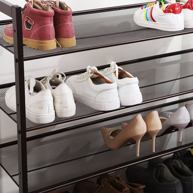 Range-chaussures empilable 25 paires Hasson, Brun