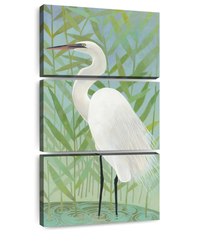 Egret par The Shore II, H 38 po x l 18 po