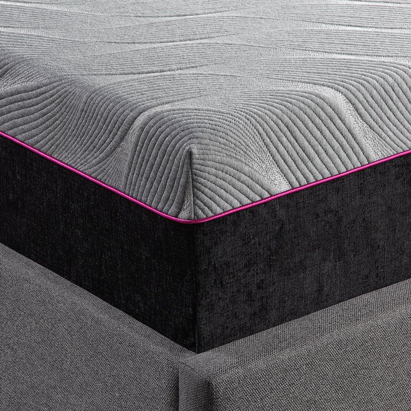 King Size 4-Layer Memory Foam Mattress With Adjustable Base - Breathable Cover, Contour Support, Independent Head Elevation And 11 Inch Mattress, Absorbing Cooling Copper Foam, Easy Setup