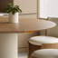 Table ronde créative en chêne durable haut de gamme Creative-114373695-114373698