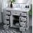 Hermes 42" Single Bathroom Vanity Set-725120332