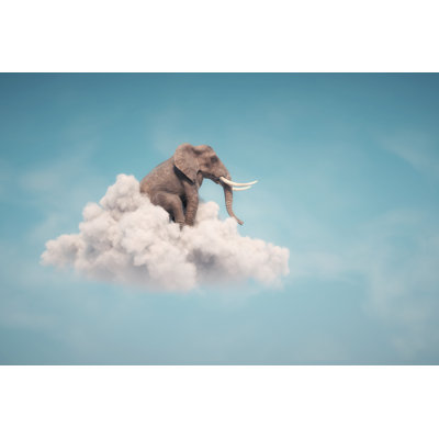 When I See An Elephant Fly by Donyanedomam - Wrapped Canvas Print