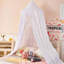 Princess Bed Canopy Round Dome For Girls Room Decor, Green-1031744284