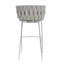Austin Allen James - Fauteuil Abraam en tissu - Revêtement noir avec structure en or poli-219110464-219110470
