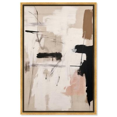 Strings of Love Canvas Muted Abstract Wall Art by Art Remedy