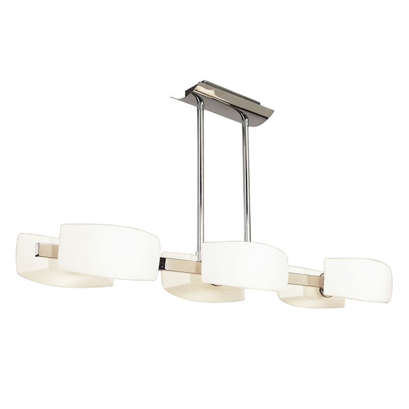 Braylene 6 - Light Silver Kitchen Island Pendant