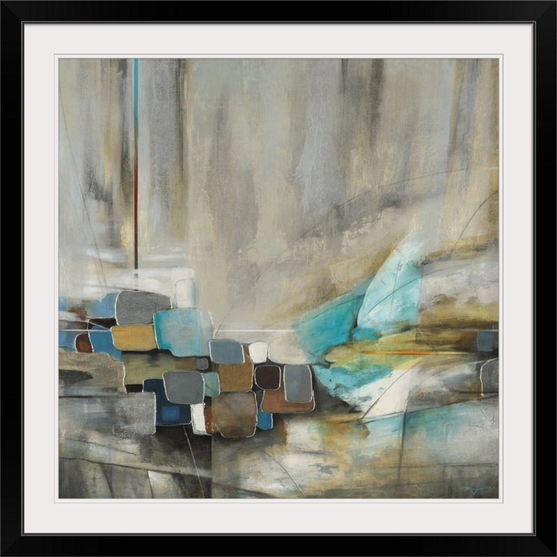 Terrytown «Custom Riviera» par Pablo Rojero, reproduction d'art, H 28 x l 28 po x P 1 po, Cadre noir